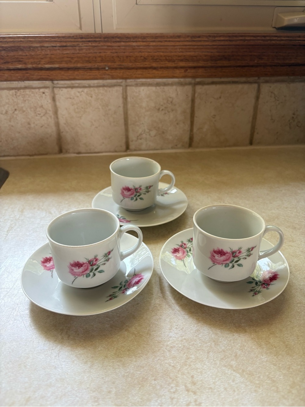 Vintage Retsch Wunsiedel Bavaria Germany Set of 3 Cups